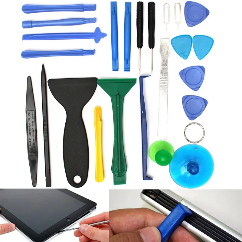Профессиональный 25 в 1 Набор отверток для телефонов Pad Компьютер ноутбук мобильный телефон планшет металл и пластик ремонт ручной инструмент