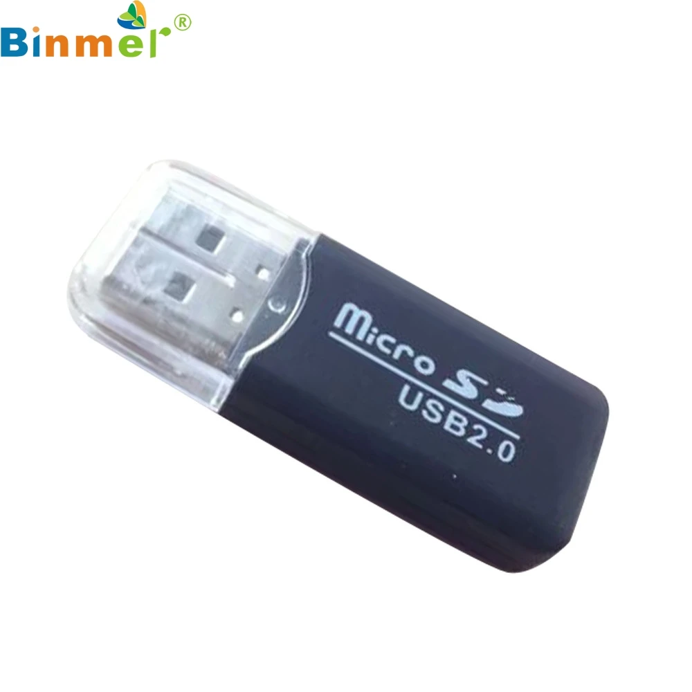 Ecosin2 USB 2 0 Micro SD SDHC TF флеш-карта памяти мини-адаптер для ноутбука Прямая поставка