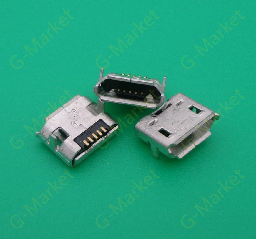 50 шт. микро USB 5pin B Тип гнездовой разъем для мобильного телефона Micro 5 pin
