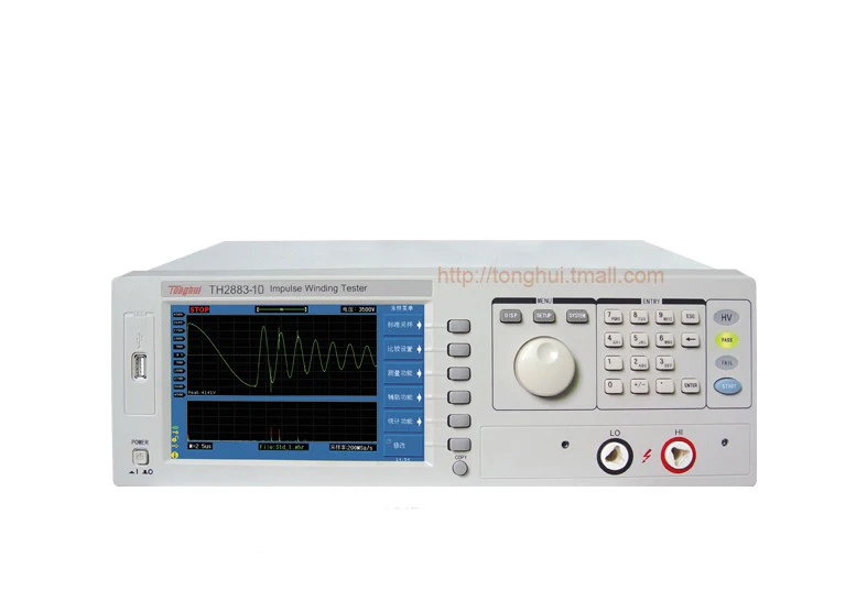

TH2883-10 Impulse тестер обмотки 1 каналы макс. 0,5 Joule напряжение в-10 кв