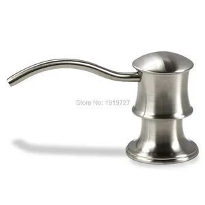 5 лет гарантии Высокое качество замена раковины палуба крепление мыло или дозатор для лосьона матовый никелевый кухонный дозатор для мыла