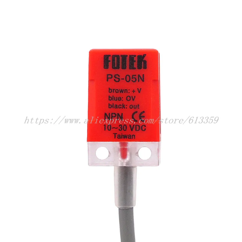 10 шт. FOTEK PS-05P PS-05N PL-05P PL-05N Индуктивный бесконтактный выключатель Сенсор Sn-5mm PNP/NPN NO высокое качество