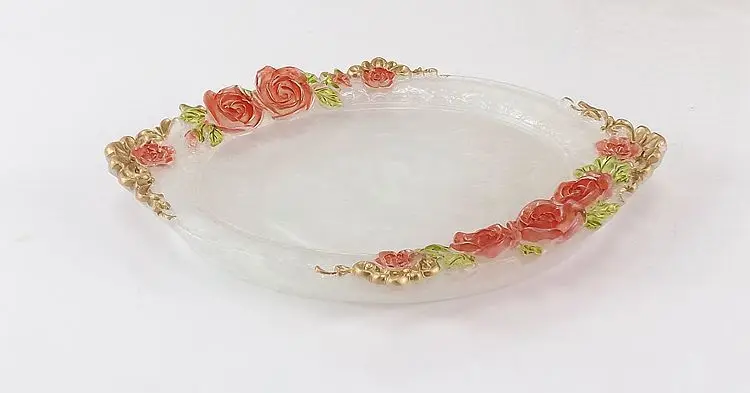 

Red Rose Resin Bathroom Accessories Sets/soap holder/soap dispenser /Toothpaste Holders/Bathroom Tumblers/Para Accessory