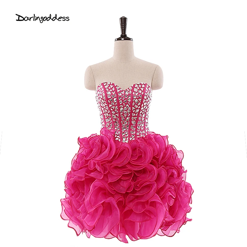 2017 сексуальные коктейльные платья принцессы Короткие свадебные с корсетом