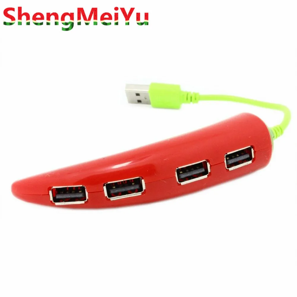 4 порта Высокоскоростной USB 2 0 сплиттер адаптер перец usb хаб кабель для ПК|usb hub