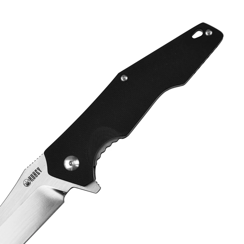 Складной тактический нож KUBEY KU161 G10 с ручкой и шариковым подшипником D2 для охоты, кемпинга, выживания, повседневного использования, карманный инструмент, нож