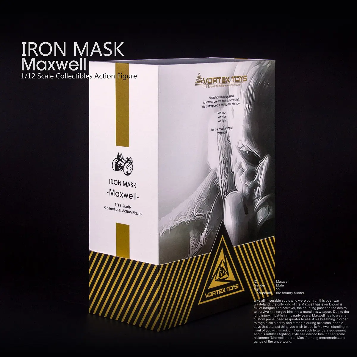 Коллекционная экшн-фигурка Estartek V00010 1:12 YEW Iron Mask Max Well 1/12 | Игрушки и хобби