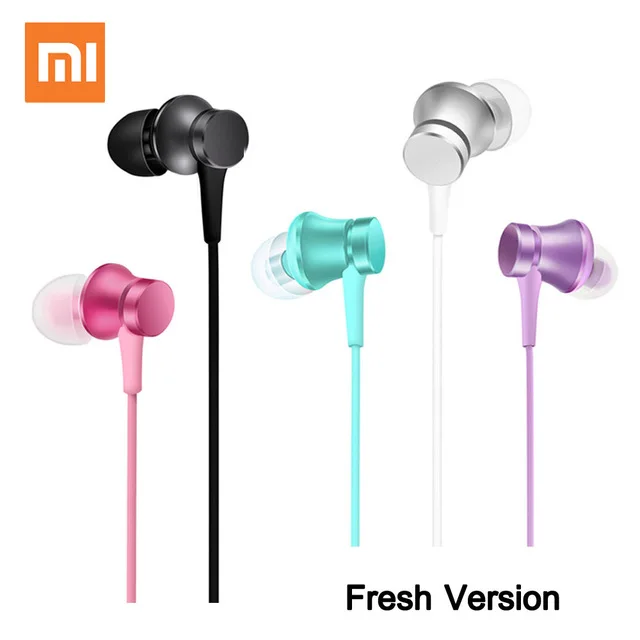 Оригинальные наушники Xiaomi Mi новейшая Базовая версия Fresh Edition - Цена: 612,12 руб.