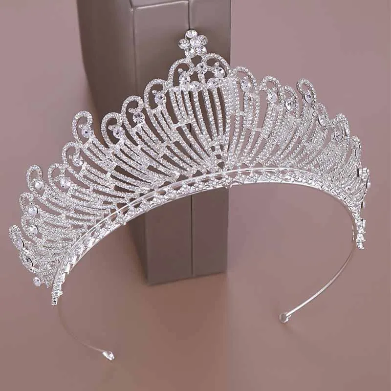 Роскошная женская диадема в стиле барокко головной убор большие тиары короны