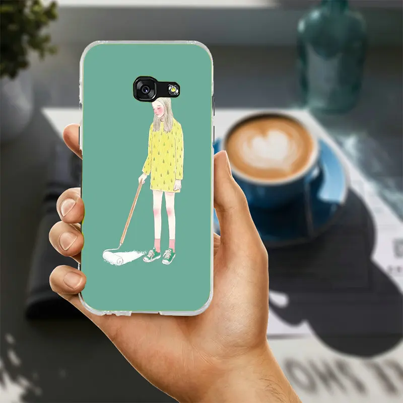 Восточная женщина в хиджаб уход за кожей лица мусульман для Samsung Galaxy A3 A5 A7 J1 J2 J3 J5 J7