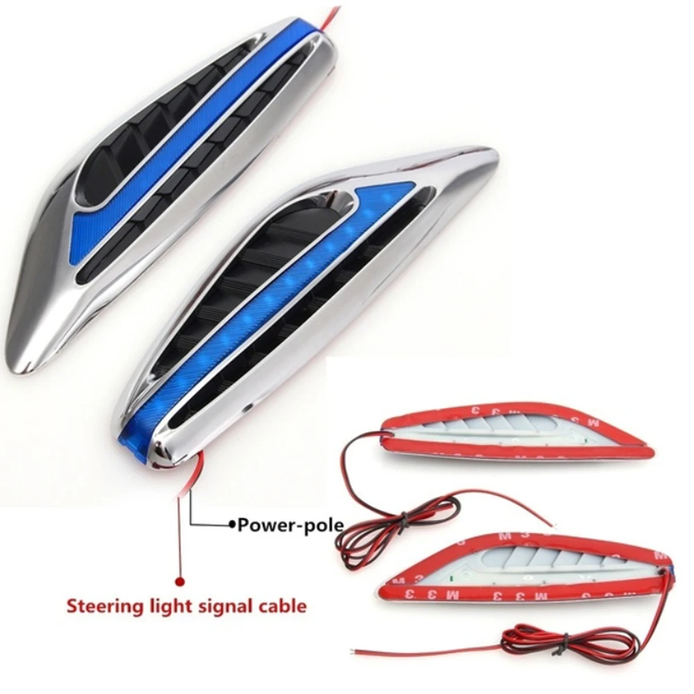 Новый автомобиль укладка рулевое светильник Fender сторона лампы AC/DC 12V лезвие Форма