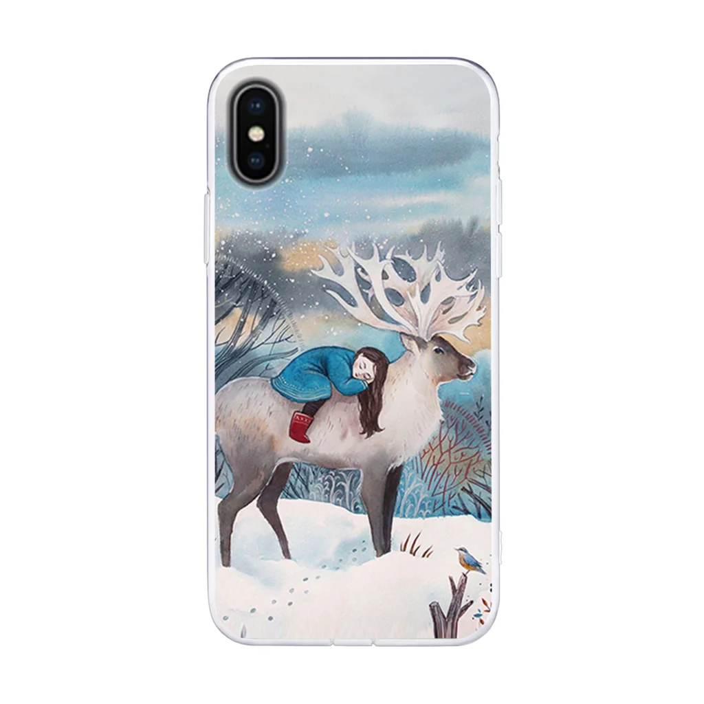 Чехол для телефона с защитой от падения iPhone X XR XS Max 8 7 Plus 6 6s 5 5S SE милый чехол