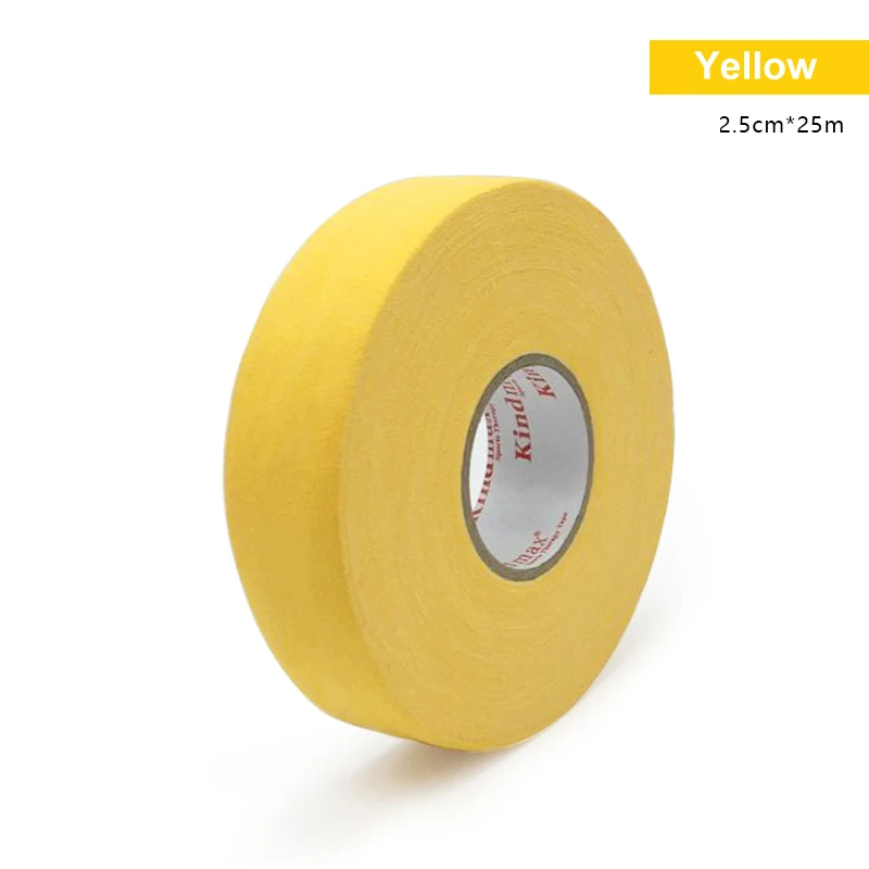 

Хоккейная палочка COLDINDOOR, 2 шт., лента 2,5 см x 25 м, многофункциональная красочная Спортивная безопасная хлопчатобумажная ткань, улучшает форму локтя