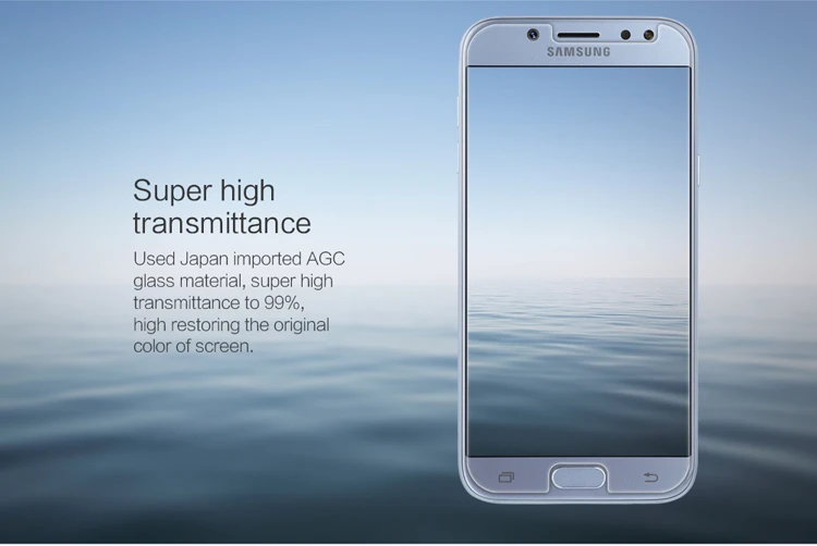 Чехол в подарок) для Samsung galaxy J5 2017 J530F защитная пленка из закаленного стекла NILLKIN