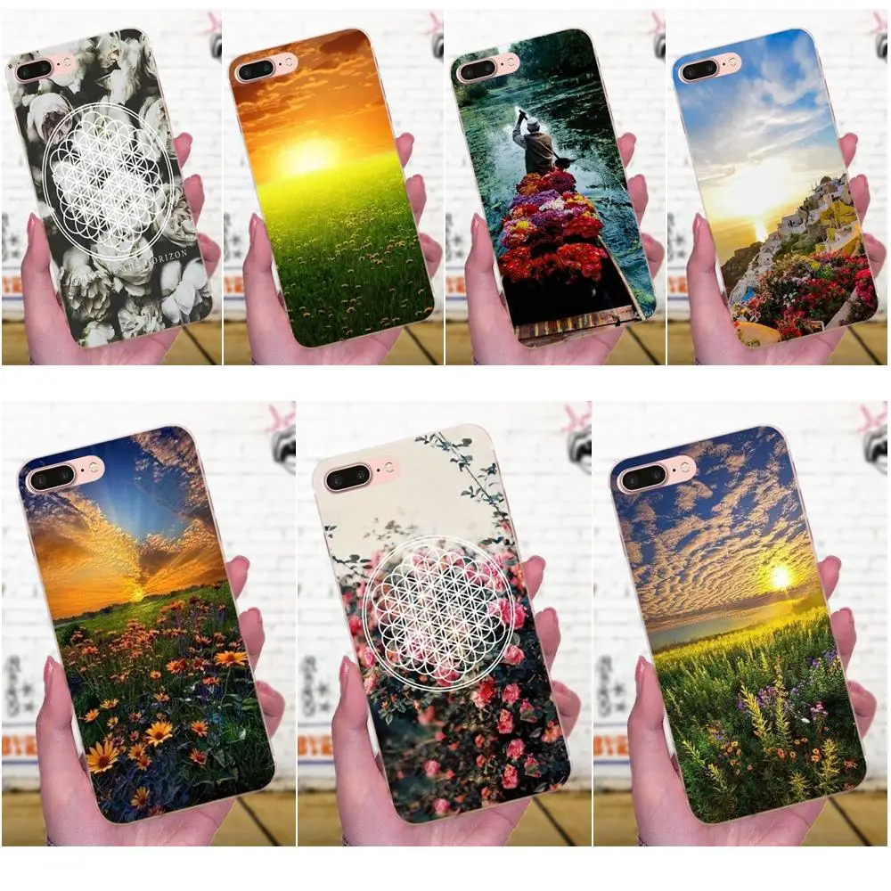 Модный мягкий чехол из ТПУ с изображением цветка жизни Bring Me Horizon для Galaxy J1 J2 J3 J330 J4