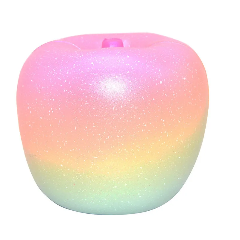 2018 Новая модель 10 см Радуга Apple крем Ароматические Squishies Шарм замедлить рост Squeeze