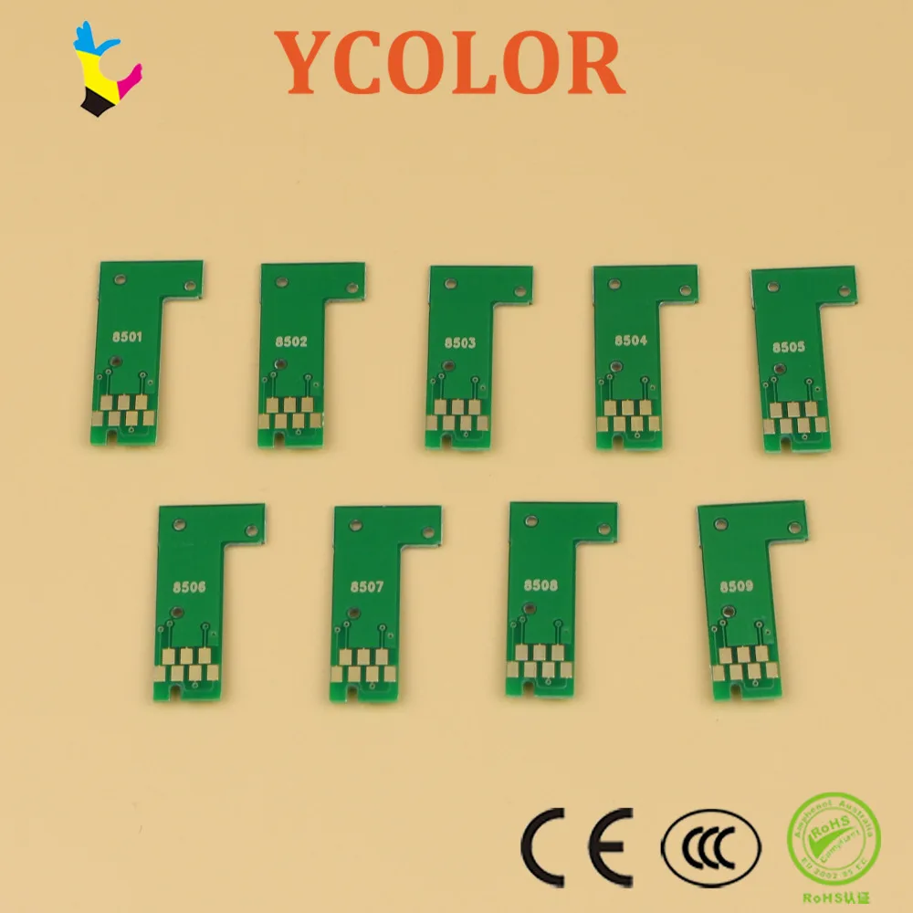 For Europe only! 9pcs/lot New ink cartridge chip for Epson SureColor P800 Permanent | Компьютеры и офис