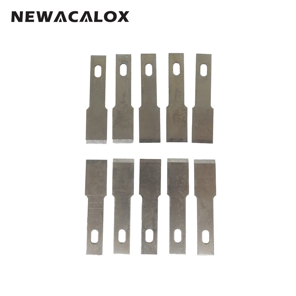 Скребок NEWACALOX из нержавеющей стали 20 шт. лезвия для ремонта печатных плат