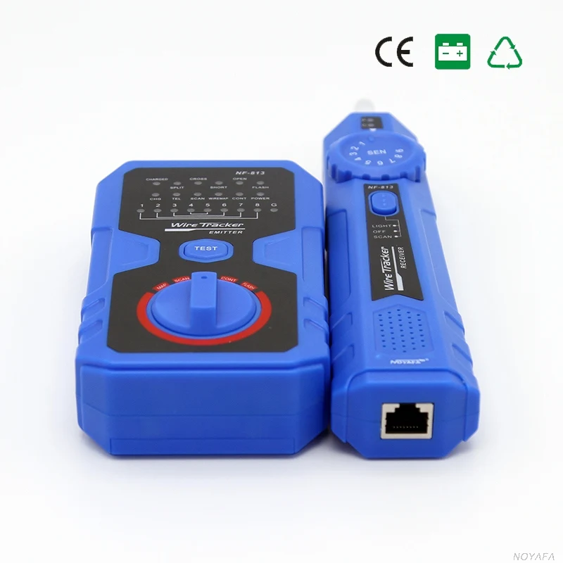 Новинка! Кабельный тестер NOYAFA wiremap для RJ45 длины кабеля с новой конструкцией. |