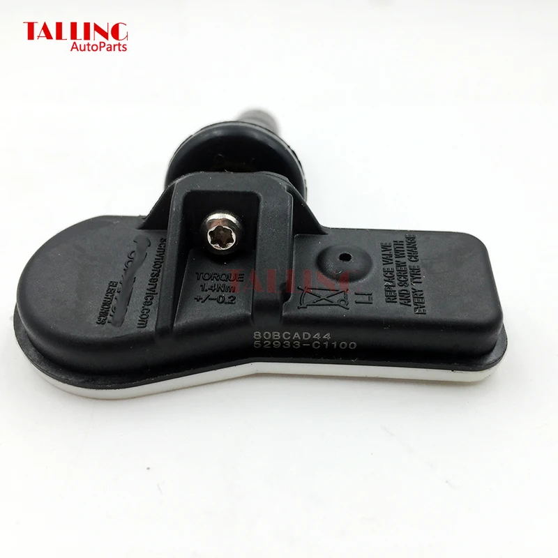 Датчик контроля давления в шинах TPMS для HYUNDAI i20 ELANTRA EQUUS SONATA KIA CADENZA SORENTO 52933C1100 52933