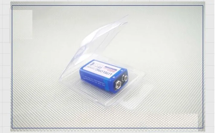 Литий-ионный перезаряжаемый аккумулятор 6F22 для мультиметра микрофона игрушек