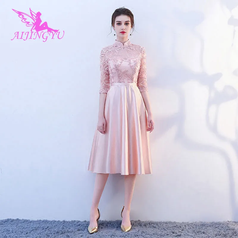 

2021 plus size bridesmaid dresses short wedding party dress BN268
