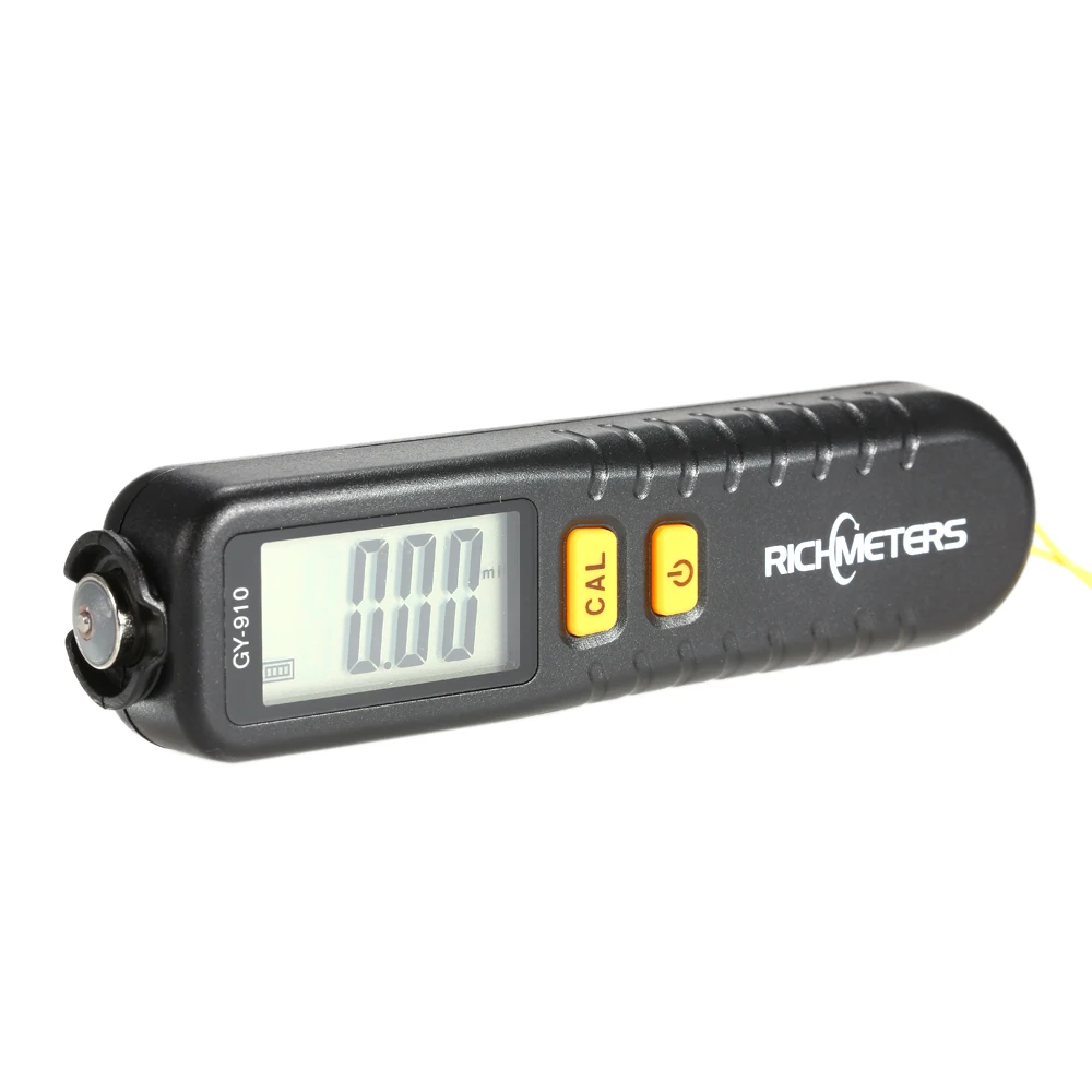 Ручной щуп RICHMETERS GY910 цифровой измеритель толщины покрытия краски тестер