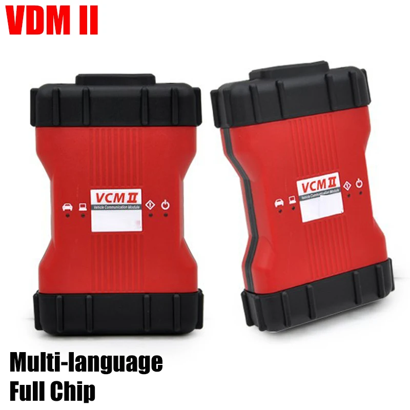Новейший VCM 2 дианостический сканер многоязычный VCM2 IDS V101 диагностический инструмент VCM II VCMII OBD2 сканер для Frd/M-azda