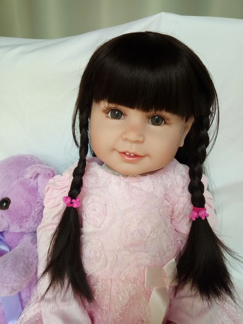 Limited Edition 61cm Baby Reborn Silicone And Realistic Doll 24'' Infant Kid Birthday Present For Children | Игрушки и хобби