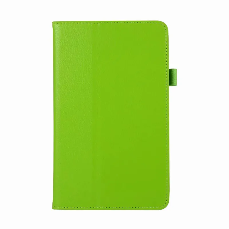 green Tab A 8,0 тонкий Чехол-книжка из искусственной кожи чехол-книжка для samsung Galaxy Tab A 8,0 T380 T385 SM-T385 чехол для планшета+ ручка - Цвет: green