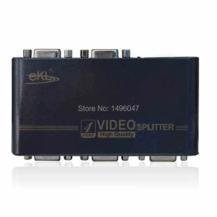 EKL 1 до 4 порта VGA video splitter дубликатор 1-in-4-out 350 МГц устройства cascadedable Сапоги