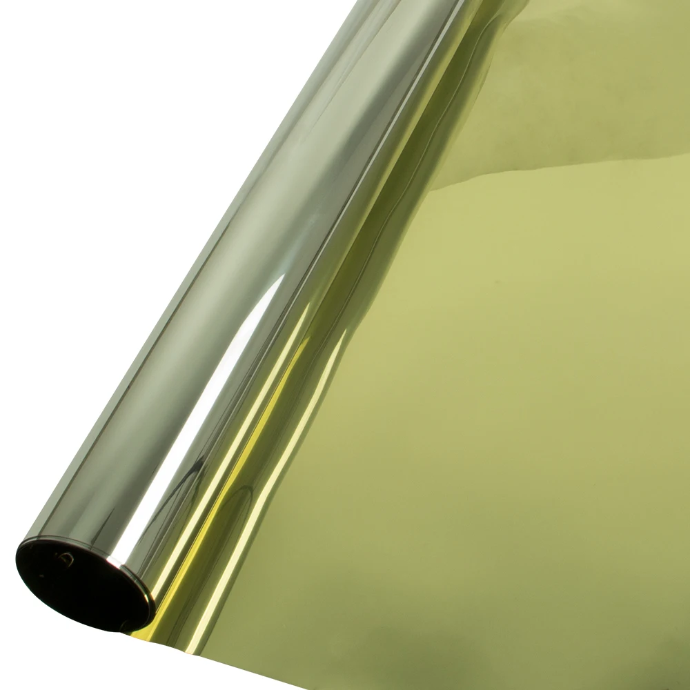 50cm wide Gold&ampSilver One Way Mirror Solar Tint Film Self Adhesive Sticker Decals Foils DIY Design Privacy Protector film | Автомобили