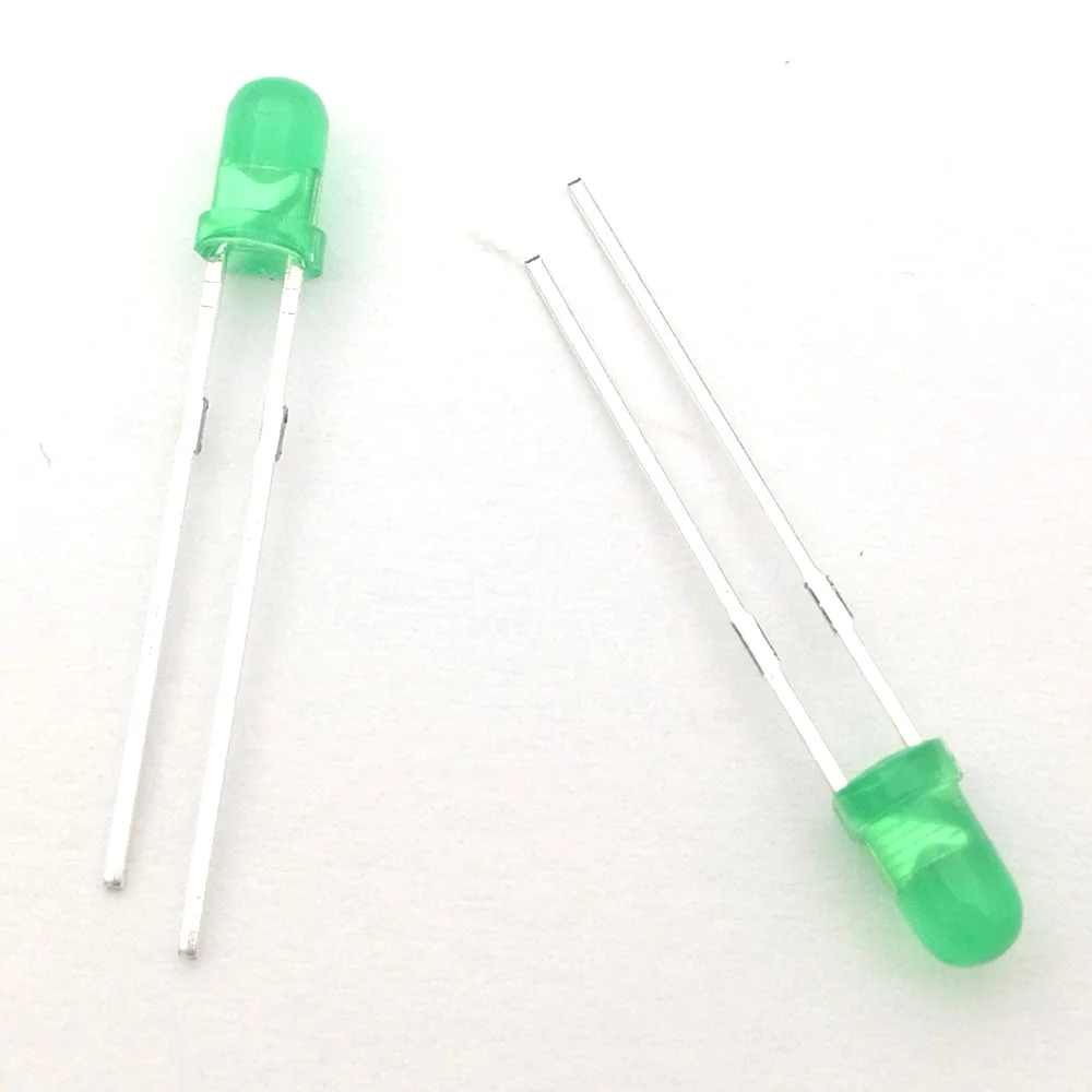 MCIGICM 22000pcs Red light-emitting diodes turn 3mm led white yellow blue green | Электронные компоненты и