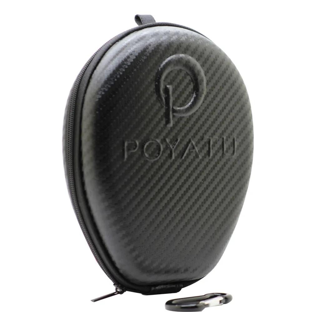 POYATU полный размер наушники Жесткий Чехол для Plantronics BackBeat Fit беспроводные Bluetooth наушники чехол для переноски сумка с запястьем