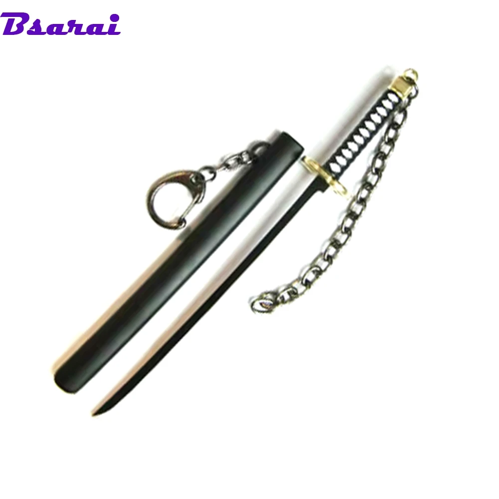 Bsarai Bleach Куросаки Ичиго Кучики Бьякуя ичимару Gin Ulquiorra cifer 16 см/6.3in Косплей Меч Модель брелок кольцо