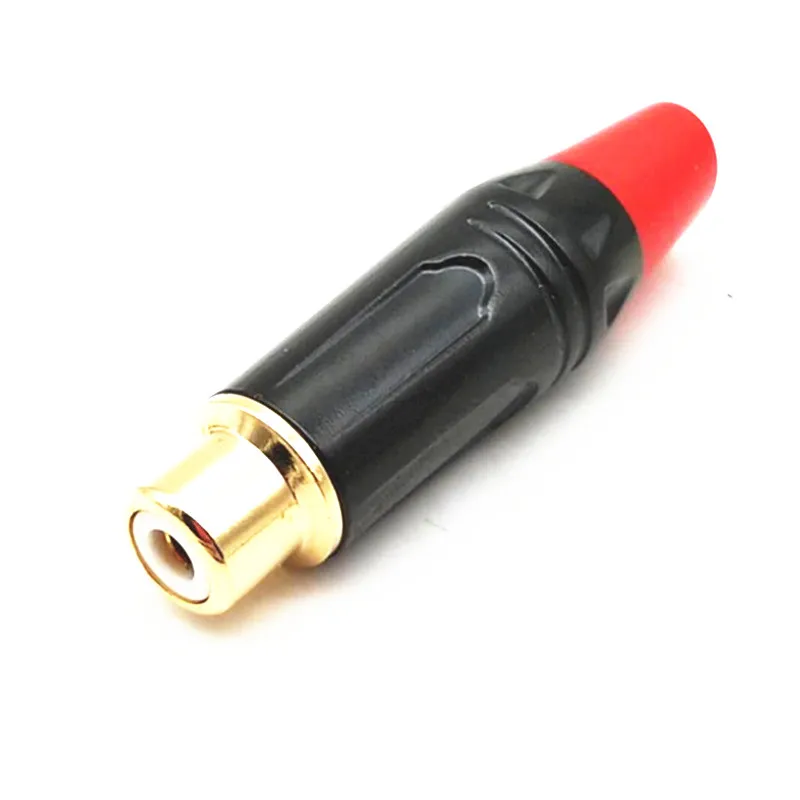 20 шт./лот аудио разъем позолоченный RCA мужской или женский пайки RCA|Соединители| |