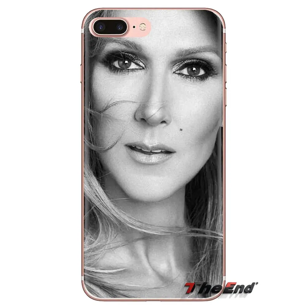 Прозрачный чехол из ТПУ для Samsung Galaxy S3 S4 S5 Mini S6 S7 Edge S8 S9 S10 Plus Note 3 4 5 8 9 Canada Singer Celine Dion