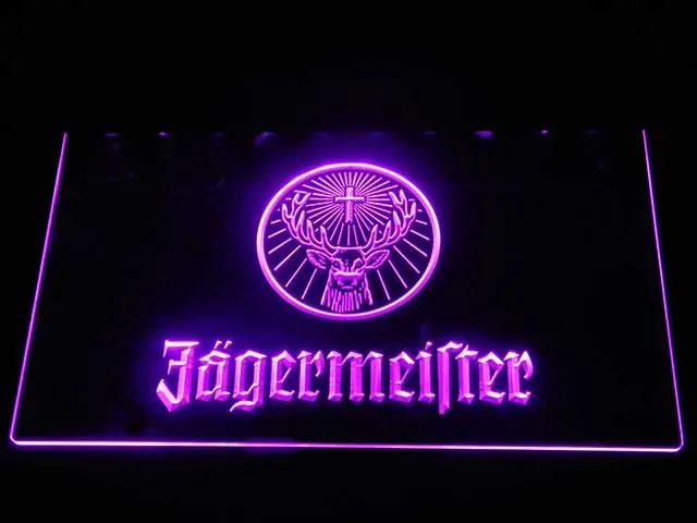 A288 Jagermeister светодиодный неоновый знак с головой оленя|Таблички и знаки| |