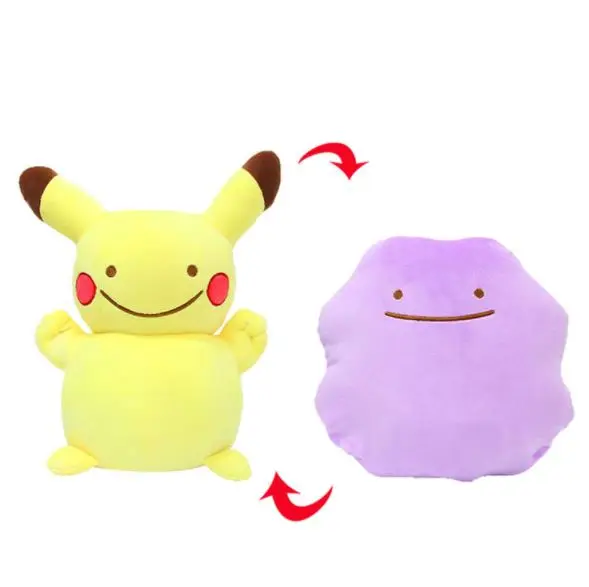 07 Аниме Карманный Ditto Подушка передачи Пикачу чармандер Сквиртл Bulbasaur Мягкие плюшевые куклы Kawaii подарок - Цвет: 07