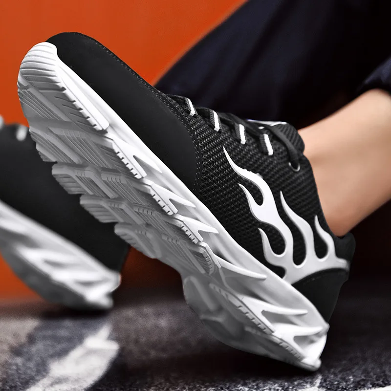 Весна 2019 Новый Обувь с дышащей сеткой Корейская версия кроссовки для бега модная