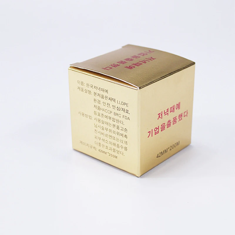 Полуперманентная Татуировка специальная полимерная упаковочная пленка бровь