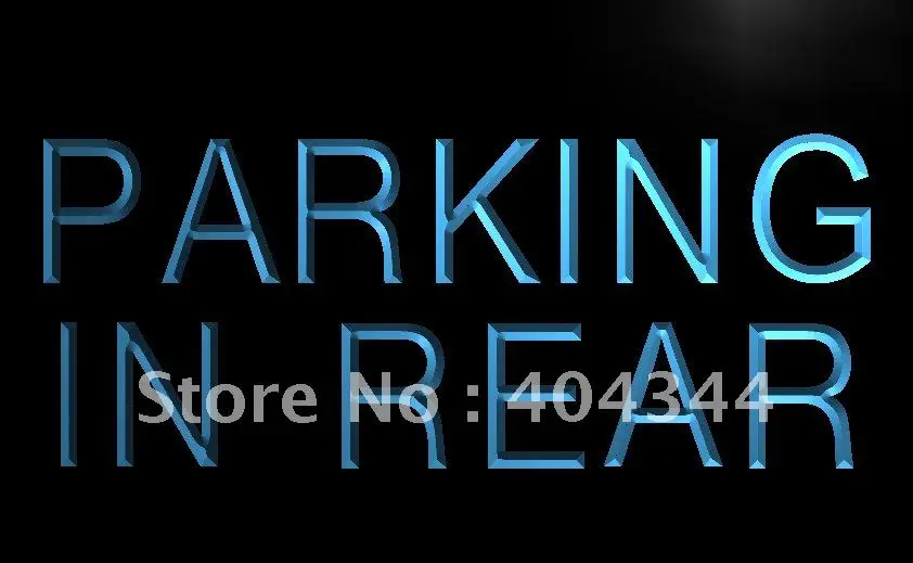 

LB425-парковочный задний Автомобильный дисплей, новый светодиодный неоновый светосветильник знак, поделки для домашнего декора