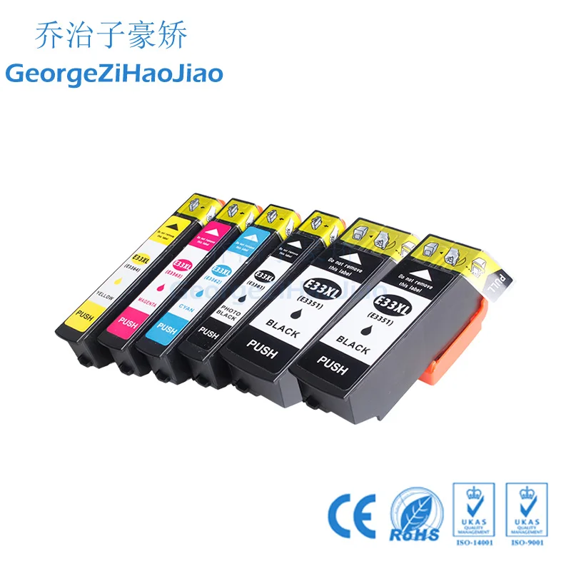 6 шт. 3351XL совместимый чернильный картридж для XP530 XP 630 XP830 XP635 XP540 XP640 645 XP900