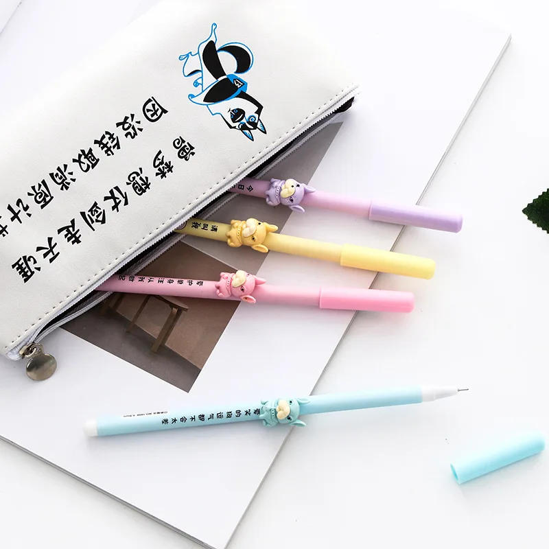 0 5 мм мультипликационная гелевая ручка для подписи креативные новые