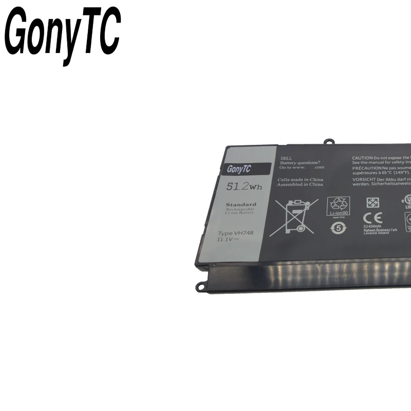 VH748 Аккумулятор для ноутбука DELL Vostro 5460 5470 5560 14 5480 для Inspiron 14 5439 V5460D-1308 V5460D-1318 5470D-1328