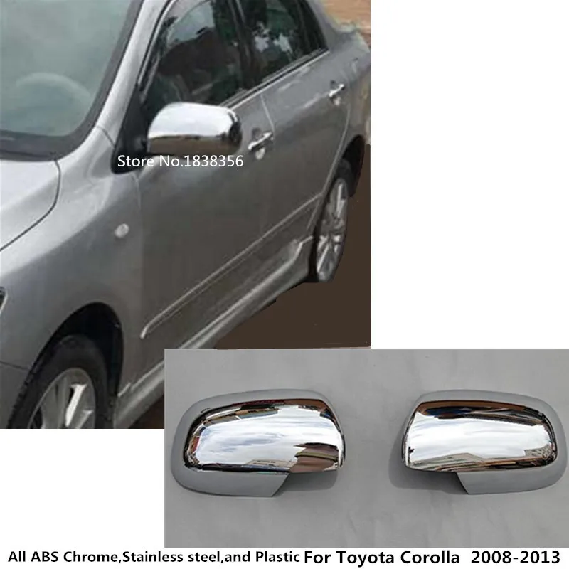 2 шт. боковое стекло заднего вида для Toyota Corolla Altis 2008 2009 2010 2011 2012 2013 ABS Chrome|side mirror