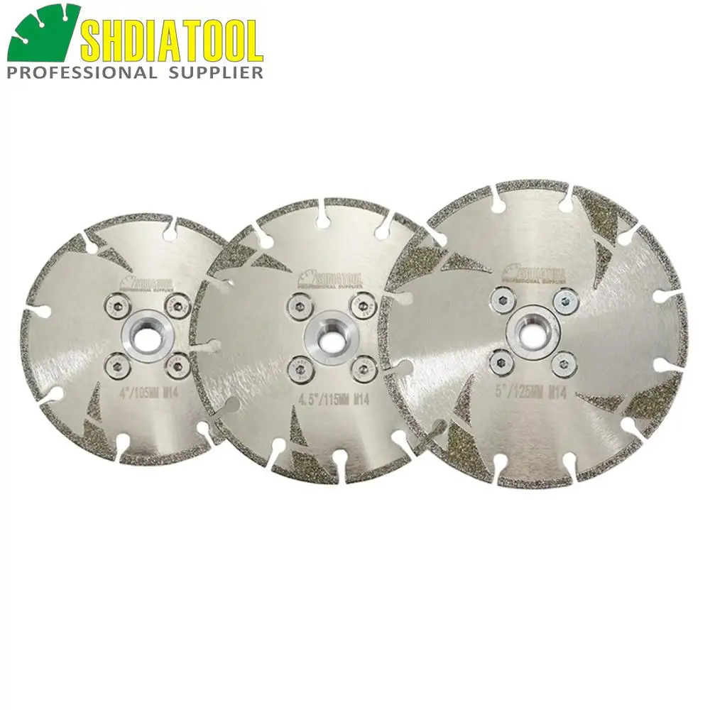 SHDIATOOL 1 pc 105/115/125 мм M14 нить гальваническим усиленный алмазные и шлифовальный диск