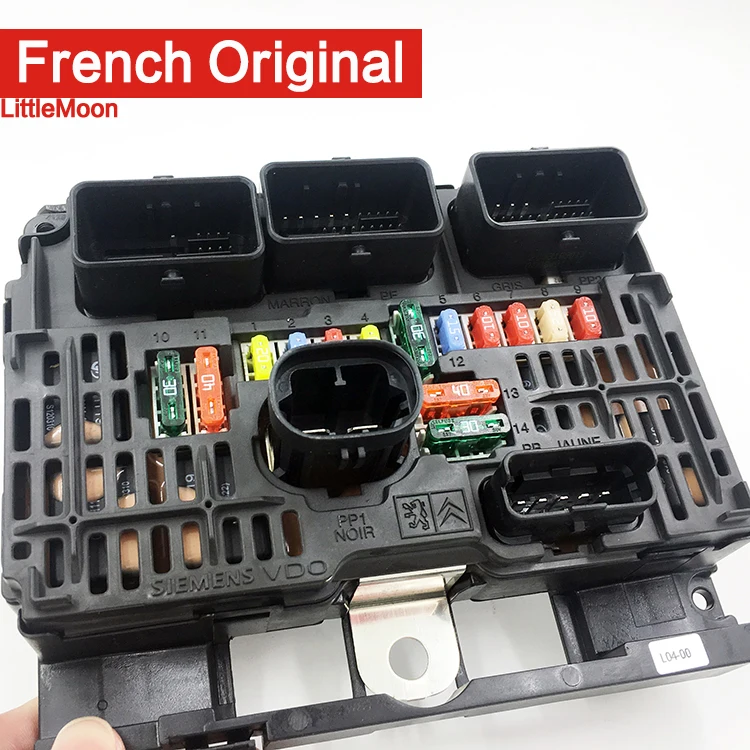 Блок предохранителей BSM L04 Siemens 6500CK 9657718580 для Peugeot 307 607 807 Facelift Citroen C4| |