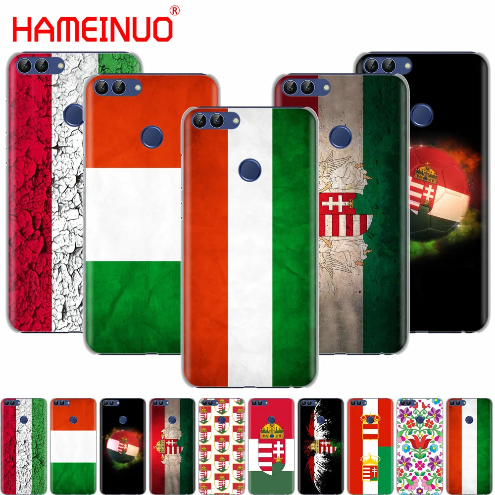 HAMEINUO Венгрия флаг для сотового телефона чехол huawei Honor Y5 7C Y625 Y635 Y6 Y7 Y9 2017 2018 Prime