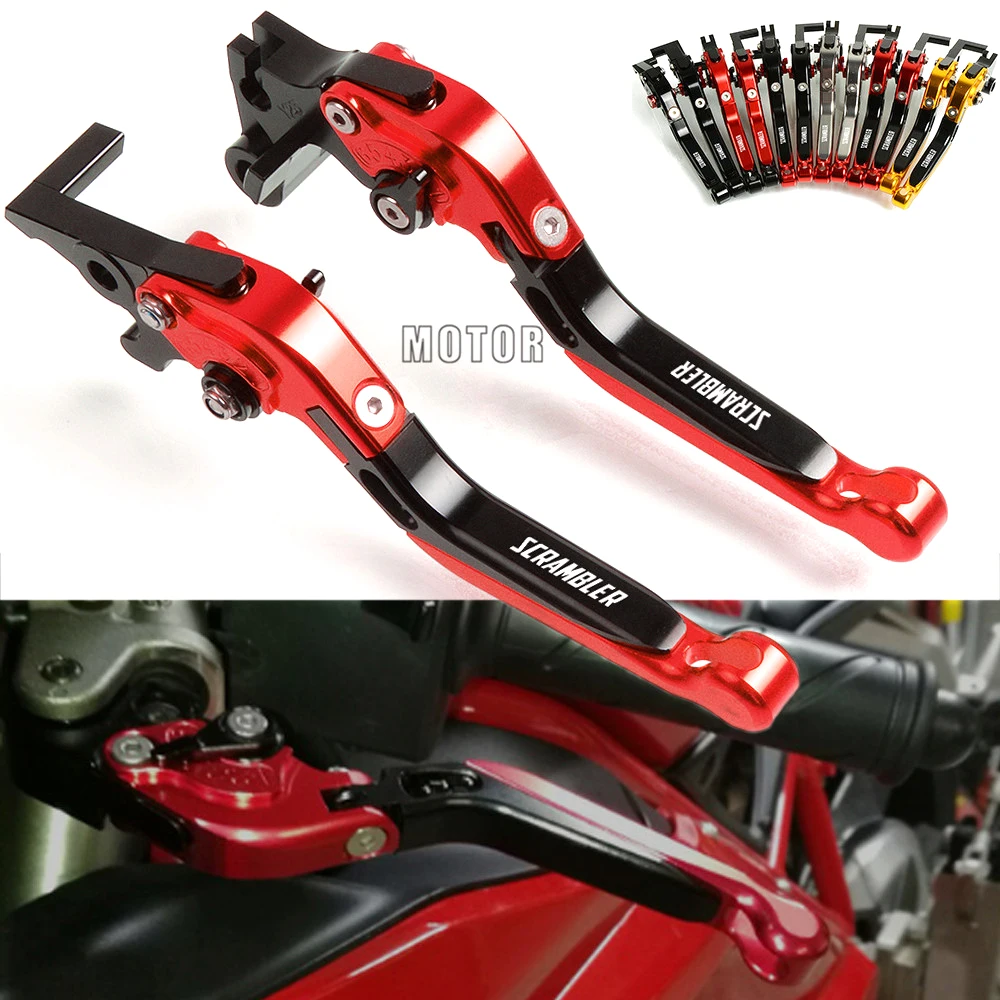 CNC мотоцикл сцепные рычаги для DUCATI скремблер 2015 2017 дезерты Sled 2018 Регулируемый